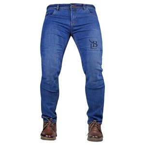 Pantalones vaqueros de motociclista con forro personalizado para hombre, Pantalones vaqueros de motociclista con relleno protector, pantalones vaqueros de motorista personalizados al por mayor OEM - Product Image 2