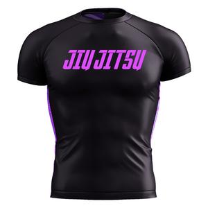 Rashguard/ Rashguard Mma Rash Guard manches longues vêtements de sport imprimés par sublimation numérique pour unisexe avec logo personnalisé - Product Image 3