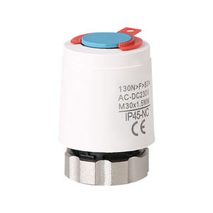 Actuador de cera térmica inteligente para calefacción bajo el suelo, Colector de 30x1,5 <span class=keywords><strong>M</strong></span>, 230v y 24v, superventas - Product Image 1