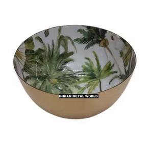 Cuenco redondo de Metal para servir Chocolate de la mejor calidad, nuevos dulces decorativos para el hogar con estilo, suministros de Hotel ecológicos para uso en bodas - Product Image 3