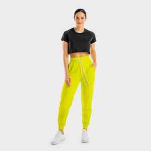Pantalones Deportivos de Secado Rápido para Mujer, Estilo Informal, Corte Regular, Pierna Ancha, Cintura Elástica con Cordón, Venta al por Mayor - Product Image 2