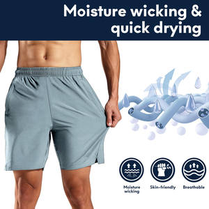 Comfort Quick Dry Gym Running Cintura elástica Ropa de entrenamiento Tallas grandes Baloncesto Pantalones cortos para hombre Impresión personalizada Logo Shorts Hombre - Product Image 3
