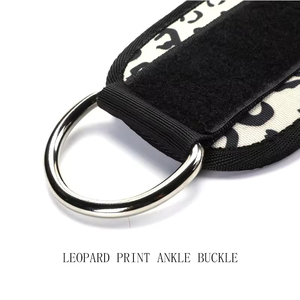 High Quality Custom Logo Gym Cable Machines Work Out Belt PU and <b>Neoprene</b> Material Ankle Straps Hot Sale - Product Image 6