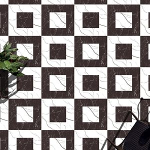 Baldosas de Cerámica Rústicas de 400x400 para Pisos Exteriores, para Uso en Escuelas, Centros Comerciales y Apartamentos - Product Image 4