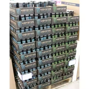 Boisson énergisante Monster Drink Original 355 ml, gazeuse, 24 canettes, boisson énergisante noire - Vente en gros de boissons à bas prix - Product Image 4