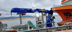 Granja y equipo de producción de mejillones de producto superior para grúa hidráulica de cubierta marina de 7 toneladas de Turquía - Product Image 3