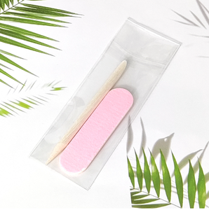 Đảm Bảo Chất Lượng Làm Móng Tay Thiết Lập 4 Pcs Xách Tay Nail Kit Với Đôi Bên Công Cụ Làm Bằng Bọt Biển PU Túi Bao Gồm - Product Image 1