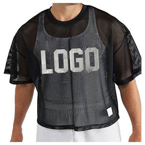 Camiseta de Gran Tamaño de Malla 100% Algodón de Calidad Única al por Mayor, Camiseta de Manga Corta Transpirable para Hombre de Talla Grande con Logotipo Personalizado - Product Image 4