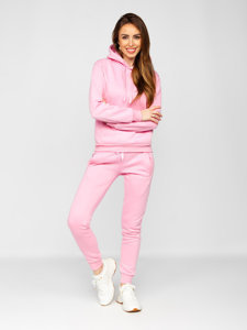Chándales de punto de alta calidad para mujer, chándales informales con estampado liso para invierno, tejido de alta calidad para invierno - Product Image 2