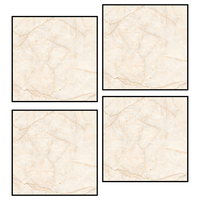 Carreaux de sol en porcelaine vitrifiée 60x60cm, brillants, modernes, adhésifs, résistants aux taches, luxueux, pour salon, chambre, couloir