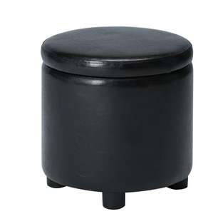 Pouf en velours de qualité supérieure, repose-pieds arrondi, ottoman moderne et élégant, dernière nouveauté, tabouret ottoman en forme de pouf - Product Image 6