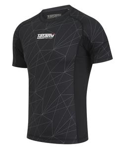 เสื้อรัดรูปคอตั้งพิมพ์ลายดิจิทัลแบบแห้งเร็วสำหรับผู้ใหญ่2025ผู้ชาย - Product Image 1