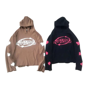 Sudadera con Capucha Unisex de Felpa Gruesa 100% Algodón, Personalizada por el Fabricante, Sólida, de Invierno, Antiencogimiento, con Tela Bordada - Product Image 2