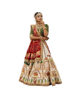 Colección Hit Designer Vestido de Mayo Ropa DE BODA Lehenga Choli con bordado de encaje elegante Trabajo Dupatta Diseño indio - Product Image 2