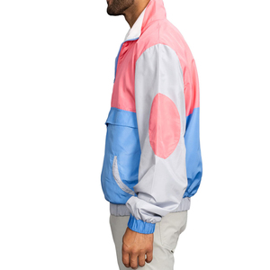 High Quality 2025 Custom Design Print <b>Men's</b> Windbreaker <b>Jacket</b> for <b>Man</b> Plus Size OEM Custom Logo <b>Men's</b> Windbreaker <b>Jackets</b> - Product Image 3
