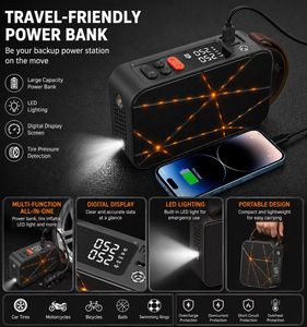 Compresseur d'air pour pneus <span class=keywords><strong>Mercedes</strong></span>-Benz Astro Ai Newo Lp17 avec démarreur de batterie de voiture et outils de démarrage d'urgence - Product Image 5