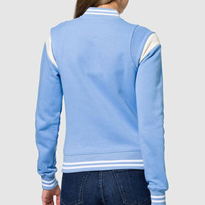 Venta al por mayor All-Wool Varsity Jacket Logotipo personalizado Peso pesado Estilo de béisbol de invierno Nueva moda Tela de cuero Botón Tallas grandes - Product Image 4
