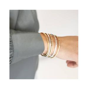 Última joyería Brazalete de latón Tamaño personalizado para mujer Joyería de moda Compromiso Boda Brazalete de latón Uso de fiesta - Product Image 5