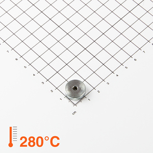 Gripper piatto in Samario-Cobalto Ø16x4,5mm con recessione conica - Product Image 1