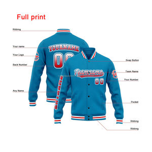 Chaqueta universitaria para hombre versátil para todo tipo de clima, soporte personalizado, bordado, colocación frontal, múltiples opciones al por mayor - Product Image 2