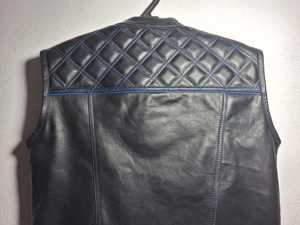 2025 estilo único hombres Casual Cool moda nuevo precio al por mayor Chaleco de cuero de motocicleta para hombres - Product Image 5