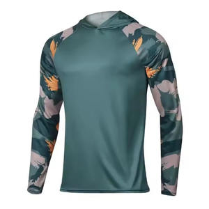 Sweat à capuche à manches longues pour homme, motif intégral, respirant, séchage rapide, pour la pêche, la randonnée, l'alpinisme, les activités de plein air - Product Image 1