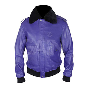 Diseñe su propio logotipo Chaqueta de cuero Precio al por mayor Chaqueta de cuero Venta caliente Chaqueta de cuero de invierno - Product Image 2