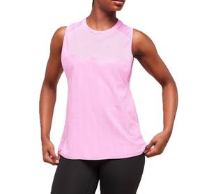 เสื้อกล้ามคอลูกเรือแขนกุดระบายอากาศสำหรับผู้หญิงเสื้อกล้ามใส่วิ่งใส่สบายมาใหม่ - Product Image 1