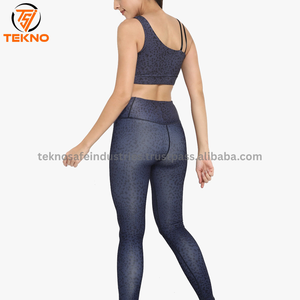 ชุดเสื้อผ้าโยคะสำหรับผู้หญิงชุดออกกำลังกายออกกำลังกายน้ำหนักเบาระบายอากาศได้ดีประกอบด้วยบราเลกกิ้งเอวยางยืด - Product Image 2