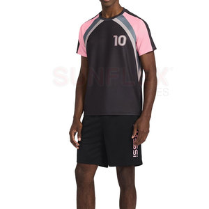 เสื้อฟุตบอลผู้ใหญ่สไตล์โดดเด่น แขนสั้น ระบายอากาศได้ดี น้ำหนักเบา รับผลิตขั้นต่ำน้อย  สีและโลโก้ตามสั่ง - Product Image 6