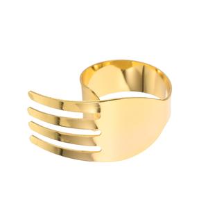 Vente directe d'usine Unique Chrome Couleur Métal Ronds de serviette avec Perle Tailles personnalisées 4x3x6 cm Stocké Caractéristique - Product Image 2