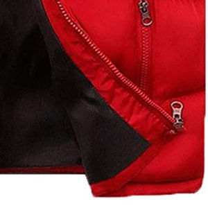 Gilet matelassé imperméable coupe-vent pour homme, surdimensionné, décontracté, à capuche, logo personnalisé sur le devant, pour l'hiver, en plein air, service OEM, vêtements d'extérieur - Product Image 5