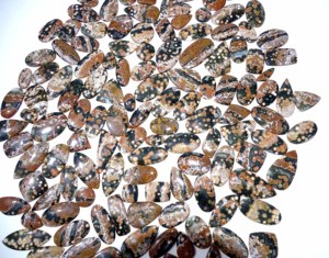 Cabochon de pierres précieuses en vrac de jaspe océanique naturel de qualité AAA prix de gros pour la fabrication de bijoux - Product Image 1