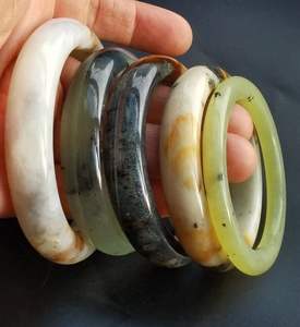 Bracelet jonc fait main écologique modèle ange en résine colorée pour femme - Product Image 4