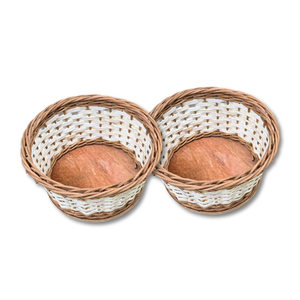 Cestas de ratán ecológicas: perfectas para macetas, almacenamiento y decoración - Product Image 1