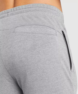 OEM personalizado hombres pantalones de chándal Streetwear pantalones de chándal Logo ajustado deportes Joggers Casual media cintura cordón gimnasio entrenamientos - Product Image 4