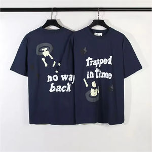 100% camisetas de algodón de verano para hombre, ropa deportiva informal para gimnasio, Fitness, estampado personalizado, camisetas en blanco Lisas para ropa informal de entrenamiento - Product Image 2