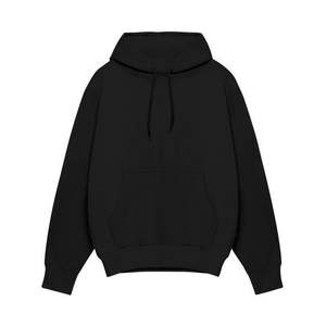 Sweat à capuche en molleton de luxe pour hommes 350G surdimensionné pull personnalisé sweat Streetwear blanc à capuche pour la saison d'automne longue longueur - Product Image 4