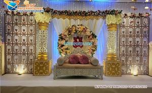 Decoración de escenario romano de gran boda, decoración de escenario occidental de FRP, estilo victoriano, escenario de boda - Product Image 2