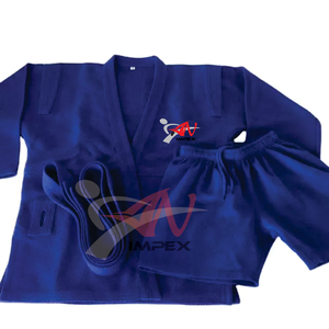 Jui Jitsu เครื่องแบบเครื่องแบบ Sambo กับผ้าฝ้าย100% 450GSM กำหนดเองล็อกศิลปะการต่อสู้เสื้อผ้าคาราเต้ - Product Image 1