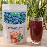 Bosbessenextractpoeder, voedingskwaliteit, hoge anthocyanine, wateroplosbaar, superfood, HACCP-gecertificeerd, 2 jaar houdbaar, immuunondersteuning