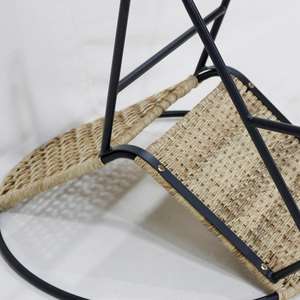 CH Factory-Chaises à bascule d'extérieur en métal pour patio de jardin ou balcon sièges durables et confortables - Product Image 4