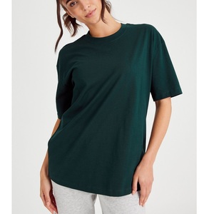 Camisetas de algodón de moda para mujer, Camiseta estampada de manga corta, camiseta informal holgada para mujer de proveedor BD - Product Image 2