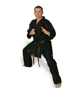 Two Toned <b>Trouser</b> High Quality Karate Taekwondo Uniform Wholesale OEM Taekwondo Training Suits for Men - Product Image 3