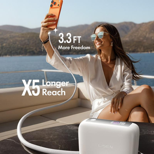 Chargeur mural pliable LISEN, batterie externe 35W 7000mAh, bloc batterie hybride avec câble intégré pour iPhone 17 16 Samsung S25, prise de voyage - Product Image 4