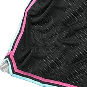 Logo personnalisé Short droit à séchage rapide pour hommes Short de basket-ball en maille pour hommes Short de basket-ball pour hommes - Product Image 3