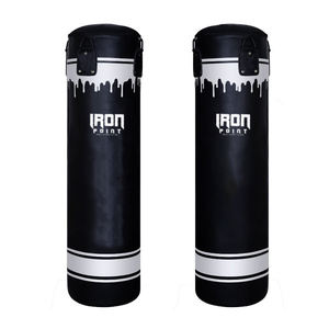 New High Quality Punching Bag Custom Boxing Martial Arts Kick Training Bag Premium Leather Heavy Duty Punching Bag - Product Image 1