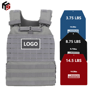 Chaleco de peso para entrenamiento corporal, placa ajustable para correr, gimnasio, gran oferta, OEM - Product Image 1
