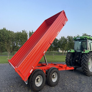 Trong Kho Trang Trại Trailer Nhiệm Vụ Nặng Nề Trailer Giỏ Hàng Trang Trại Trang Trại Trang Trại 500Kg Công Suất Thép Dump Giỏ Hàng Bán Buôn Có Sẵn Cho Bán - Product Image 5