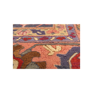 Tapis persan noué à la main en laine Aalam Paem-1448 gris et noir, tissage plat pour salon, couloir, tapis rectangulaire en jute - Nouvelle arrivée - Product Image 3